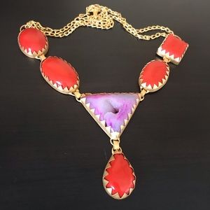 Gemstone necklace